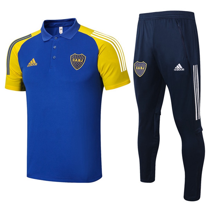 Camiseta Polo Boca Juniors + Pantalones Azul 2020/2021