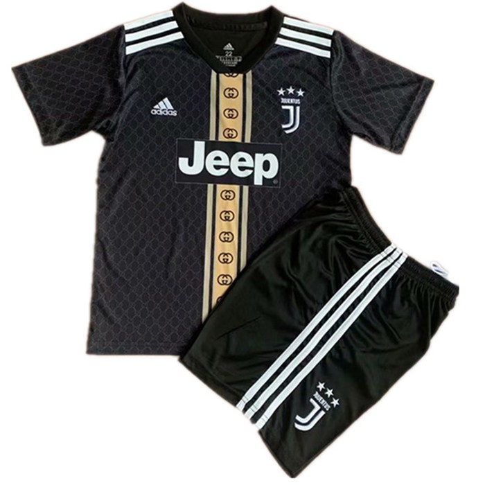 Camiseta Futbol Juventus Ninos Concept Edition Negro 2021/2022