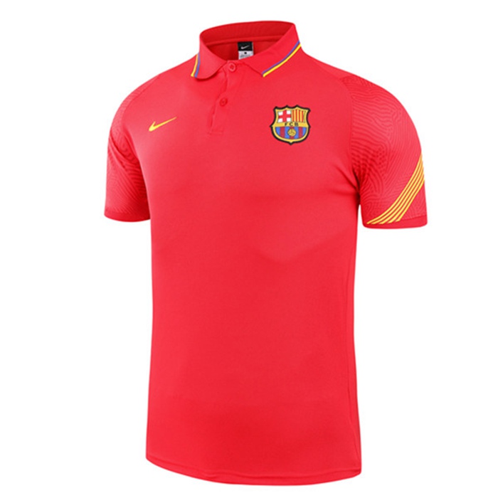 Camiseta Polo Futbol FC Barcelona Rojo 2021/2022