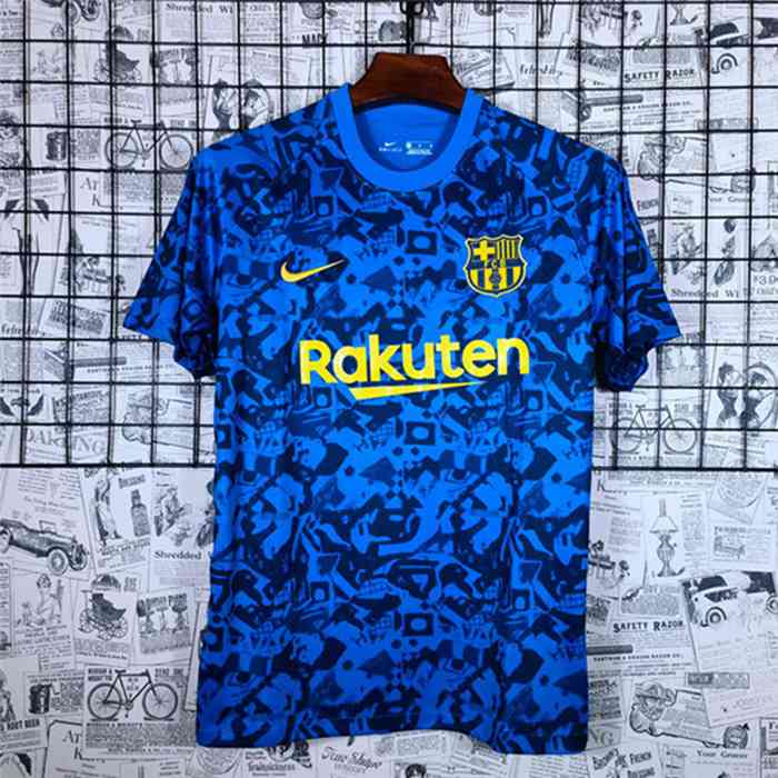 Camiseta Entrenamiento FC Barcelona Azul 2021/2022
