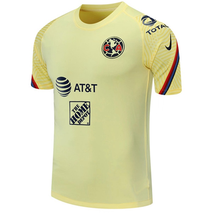 Camiseta Entrenamiento Club America Amarillo 2021/2022
