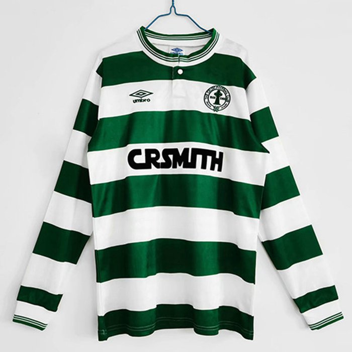 Camiseta Futbol Celtic FC Retro Titular Manga Larga 1987/1988