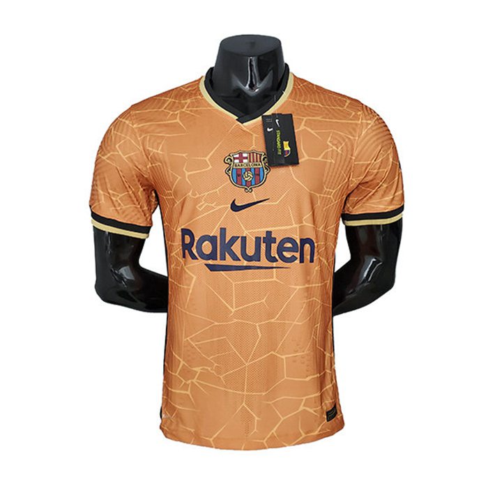 Camiseta Futbol FC Barcelona Alternativo Concept Edition Amarillo 2021/2022