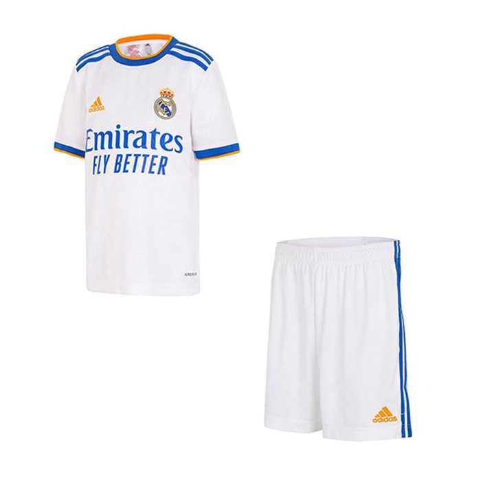 Primera Camiseta Adulto niño. Camiseta de fútbol Real Madrid 2021 2022 Neutra sin nombre y número Réplica Oficial autorizada 