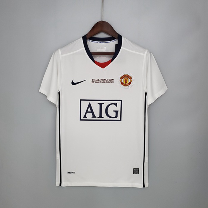 Camiseta Futbol Manchester United Retro Champions League Alternativo 2008/2009