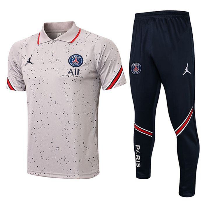 Camiseta Entrenamiento Jordan PSG + Pantalones Gris 2021/2022