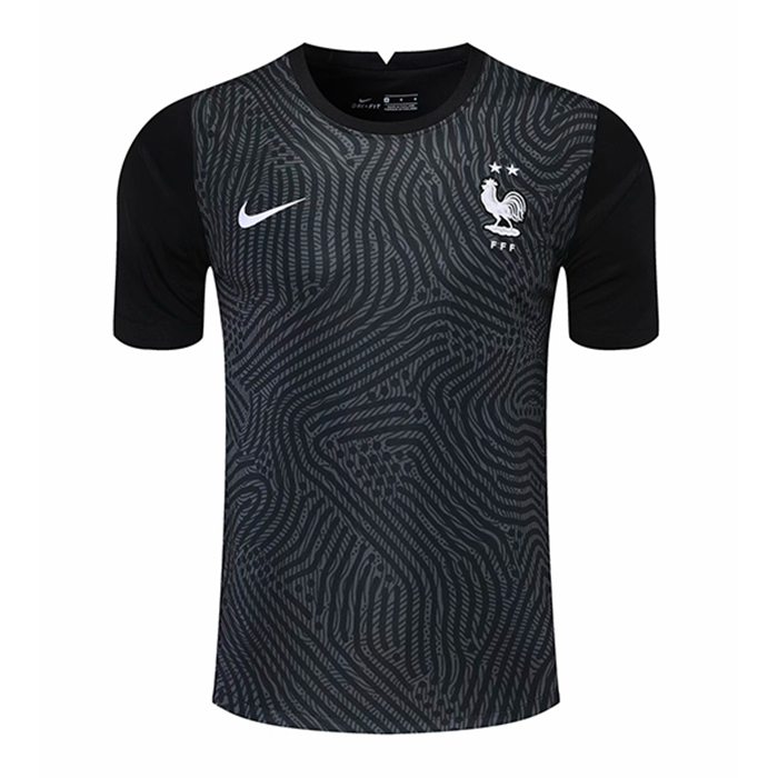 Camiseta Futbol Francia Portero Negro 2020