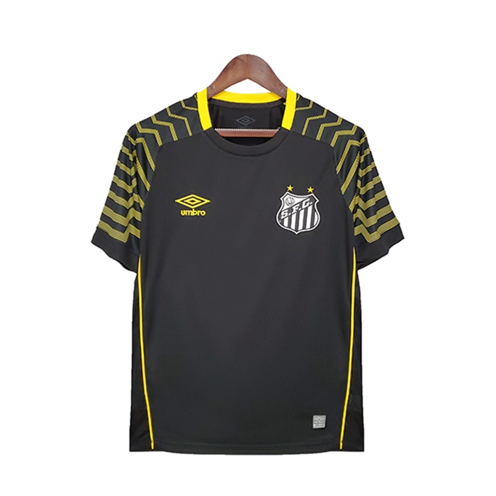 Camiseta Futbol Santos Portero Negro 2021/2022