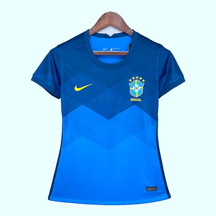 Camiseta Futbol Brasil Mujer Alternativo 2021/2022