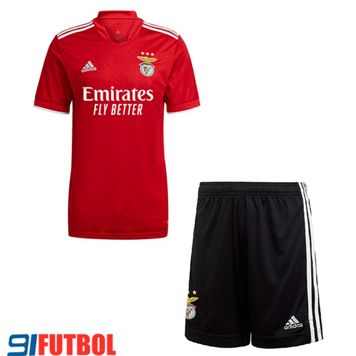Camiseta Futbol S.L.Benfica Niños Titular 2021/2022