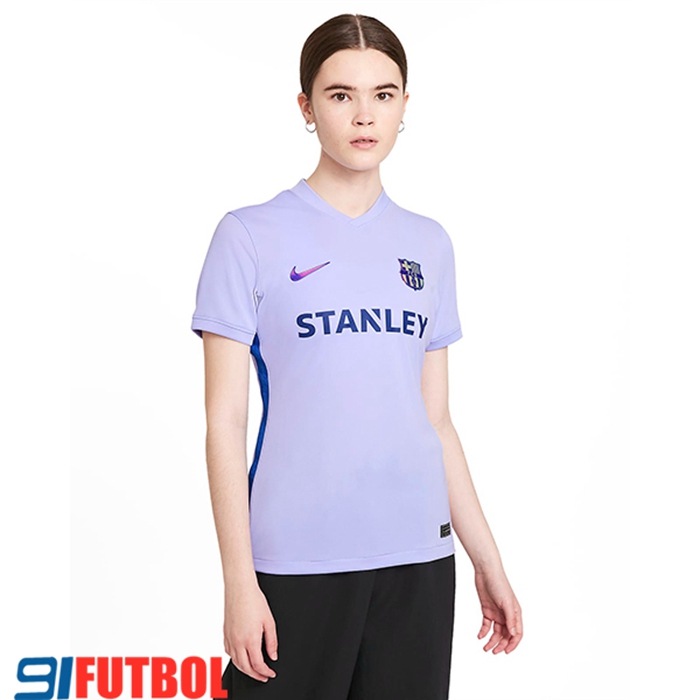 Camiseta Futbol FC Barcelona Mujer Alternativo 2021/2022