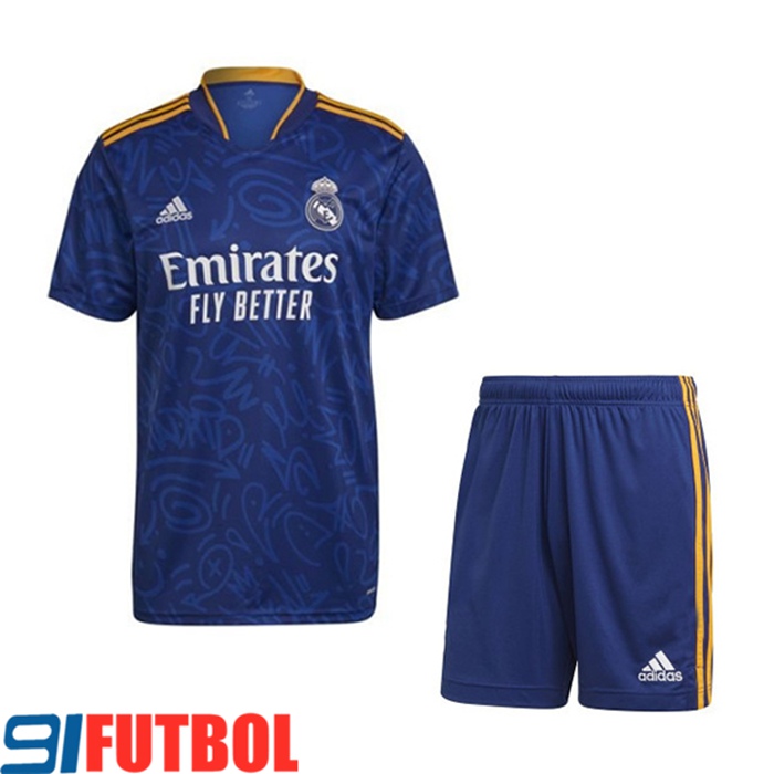 Camiseta Futbol Real Madrid Ninos Alternativo 2021/2022