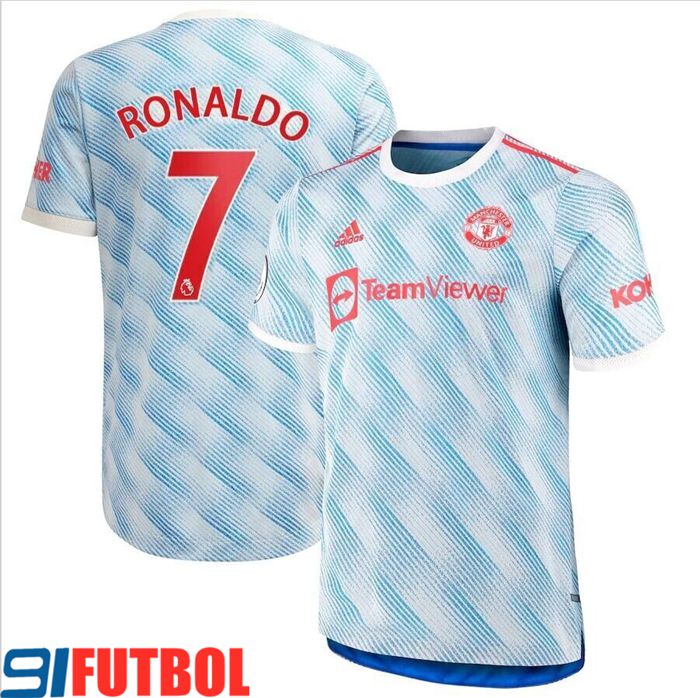Nuevo Camiseta Futbol Manchester United Ronaldo 7 Alternativo 2021/2022