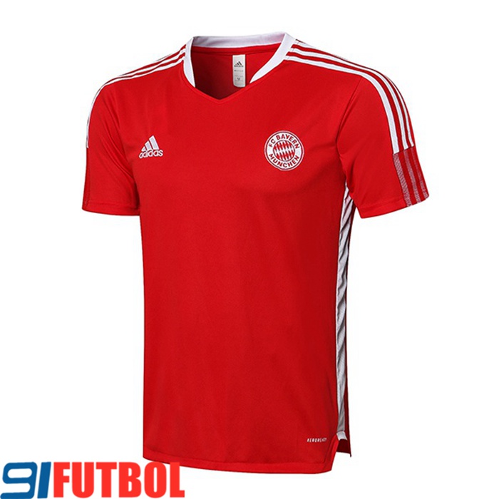 Camiseta Entrenamiento Bayern Munich Rojo 2021/2022