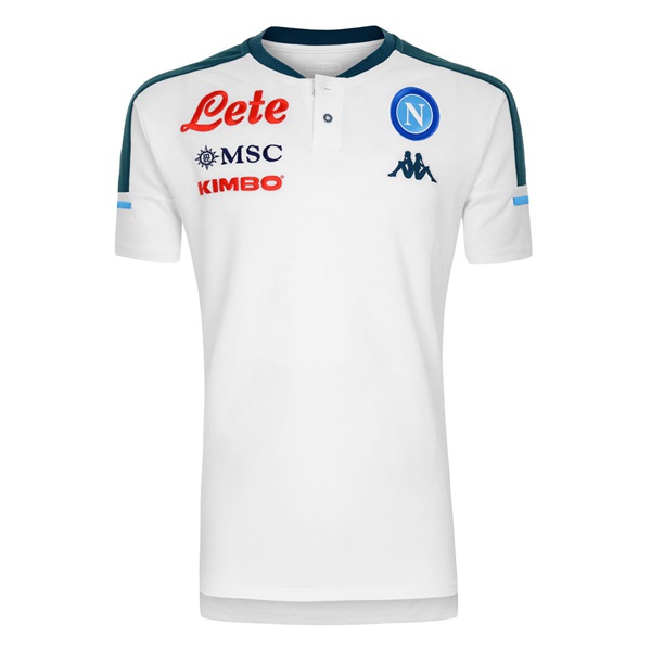 Camiseta Polo SSC Napoles Blanco 2020/2021