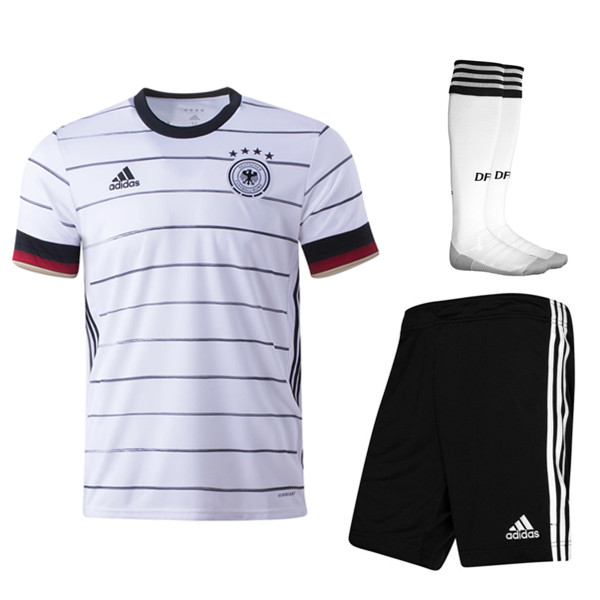 Camisetas De Futbol Alemania Primera (Cortos+Calcetines) UEFA Euro 2020