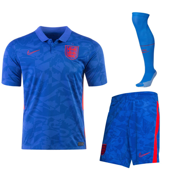 Camisetas De Futbol Inglaterra Segunda (Cortos+Calcetines) UEFA Euro 2020