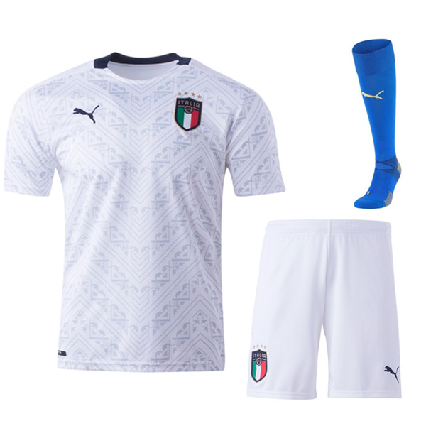 Camisetas De Futbol Italia Segunda (Cortos+Calcetines) 2020/2021