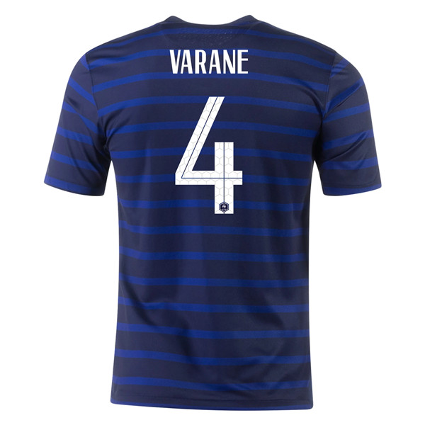 Camisetas De Futbol Francia (Varane 4) Primera UEFA Euro 2020