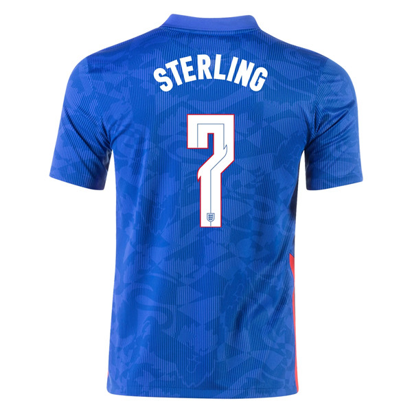 Camisetas De Futbol Inglaterra (Sterling 7) Segunda UEFA Euro 2020