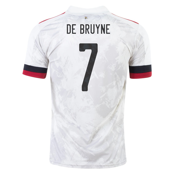 Camisetas De Futbol Bélgica (DE bruyne 7) Segunda UEFA Euro 2020