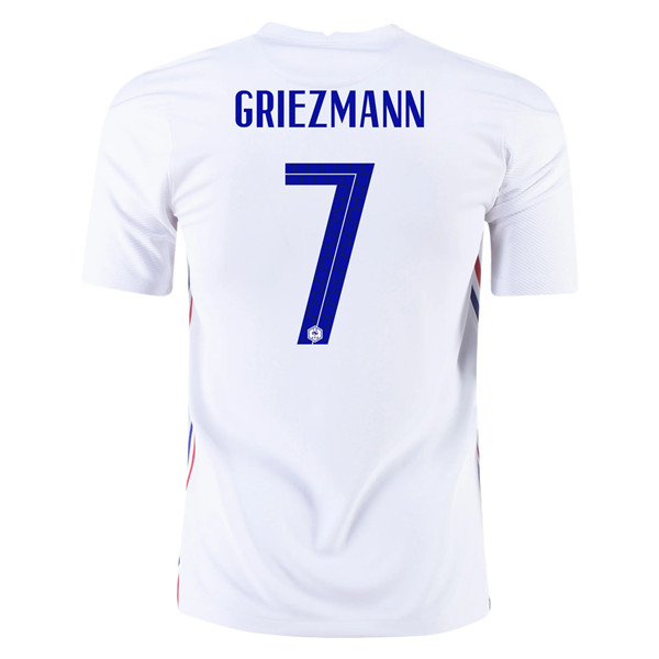 Camisetas De Futbol Francia (Griezmann 7) Segunda UEFA Euro 2020