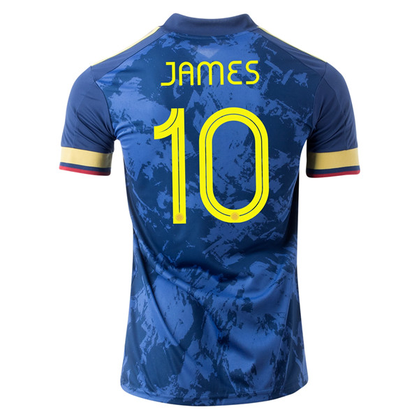 Camisetas De Futbol Colombia (JAMES 10) Segunda 2020/2021
