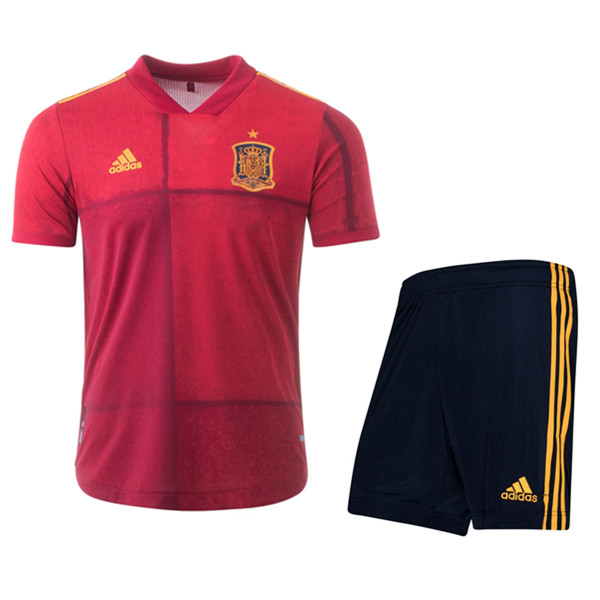 Camisetas De Futbol Espana Niños Primera UEFA Euro 2020