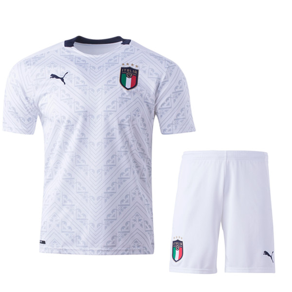 Camisetas De Futbol Italia Niños Segunda UEFA Euro 2020
