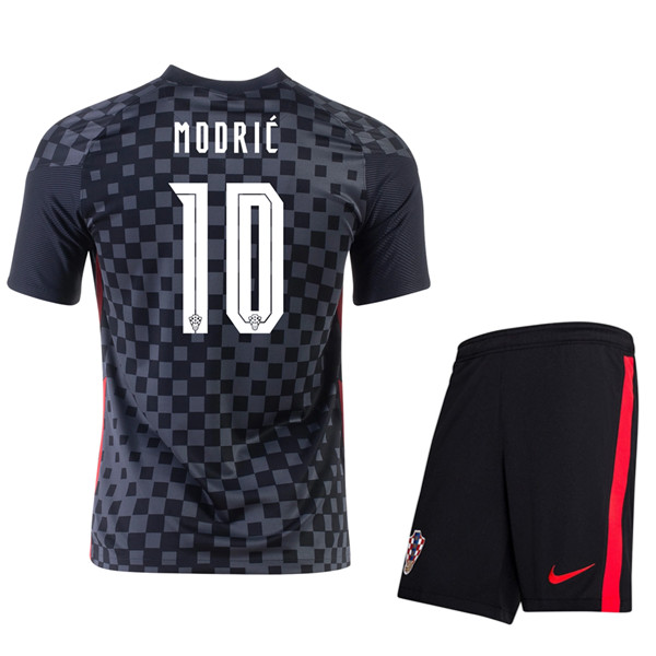 Camisetas De Futbol Croacia (RAKITIC 7) Niños Segunda UEFA Euro 2020