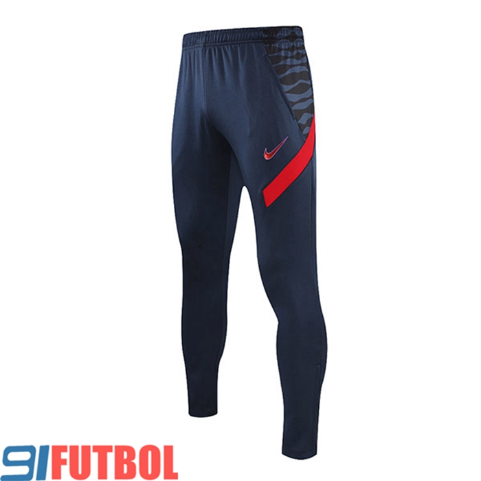 Pantalon Entrenamiento FC Barcelona Azul Marino/Rojo 2021/2022