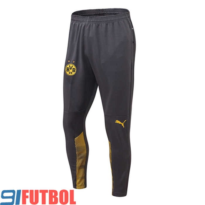 Pantalon Entrenamiento Dortmund BVB Negro/Amarillo 2021/2022