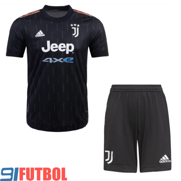Traje Camiseta Futbol Juventus Alternativo + Cortos 2021/2022