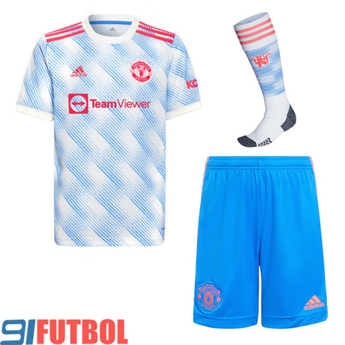 Replica Traje Camiseta Futbol United Alternativo (Cortos Calcetines)