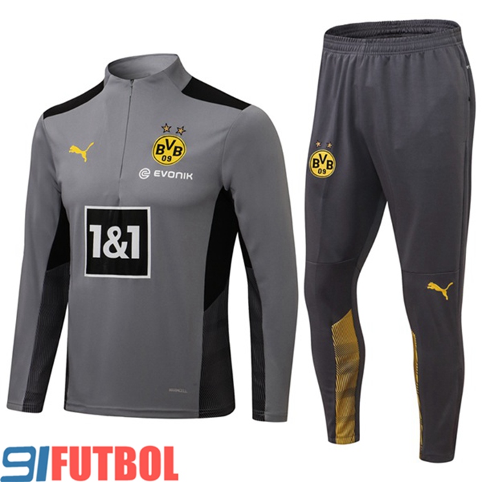 Chandal Equipos De Futbol Dortmund BVB Gris 2021/2022