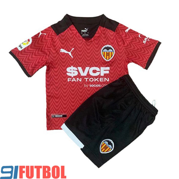Camiseta Futbol Valencia CF Ninos Titular 2021/2022