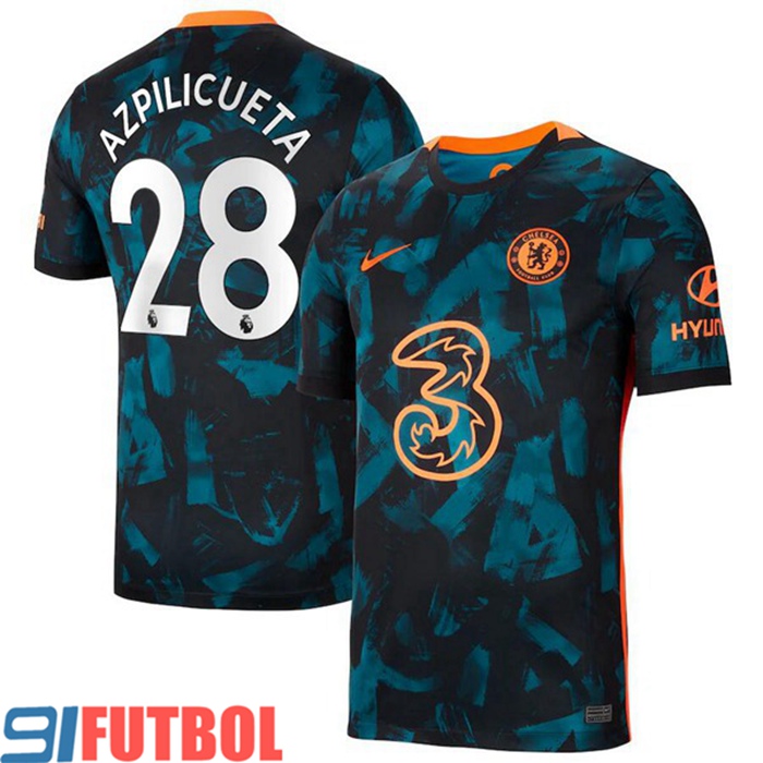Camiseta Futbol FC Chelsea (Azpilicueta 28) Tercero 2021/2022