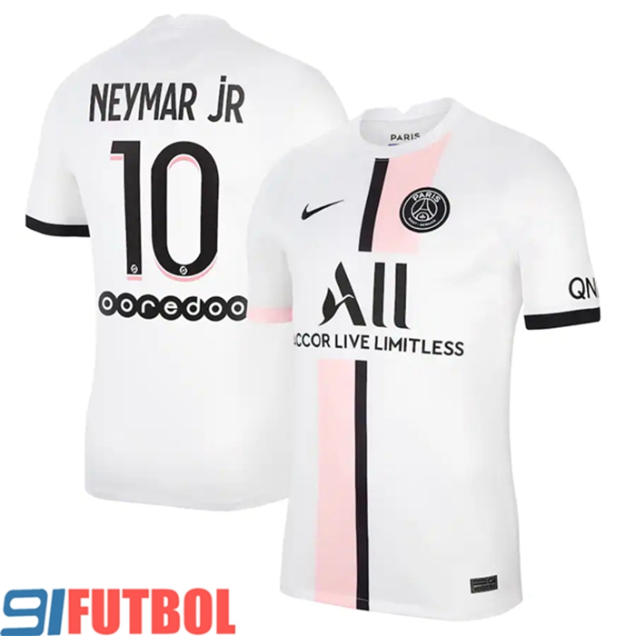 Camiseta Futbol Jordan PSG (Neymar Jr 10) Alternativo 2021/2022