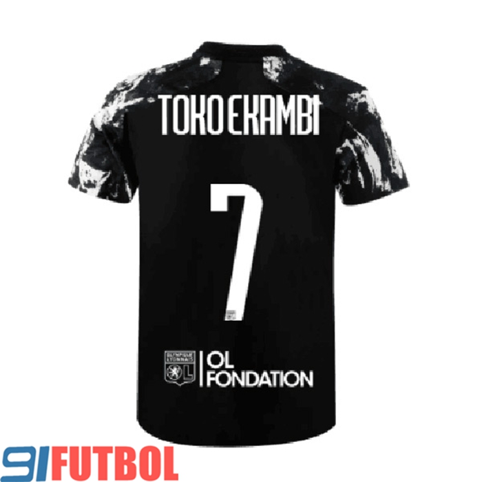 Camiseta Futbol Lyon (TOKO EKAMBI 7) Tercero 2021/2022