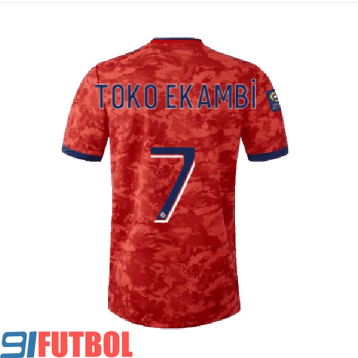 Camiseta Futbol Lyon (TOKO EKAMBI 7) Alternativo 2021/2022