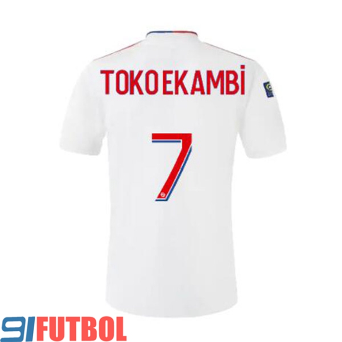 Camiseta Futbol Lyon (TOKO EKAMBI 7) Titular 2021/2022
