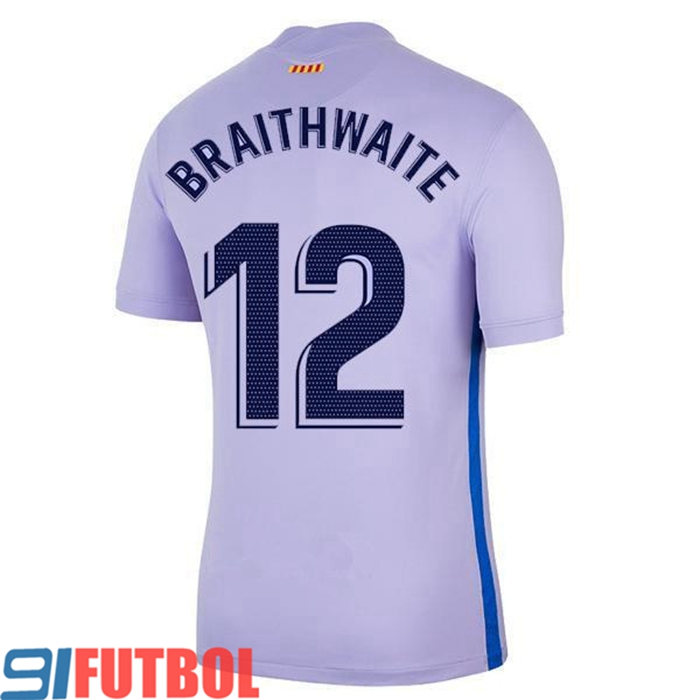 Camiseta Futbol FC Barcelona (Martin Brathwaie 12) Alternativo 2021/2022