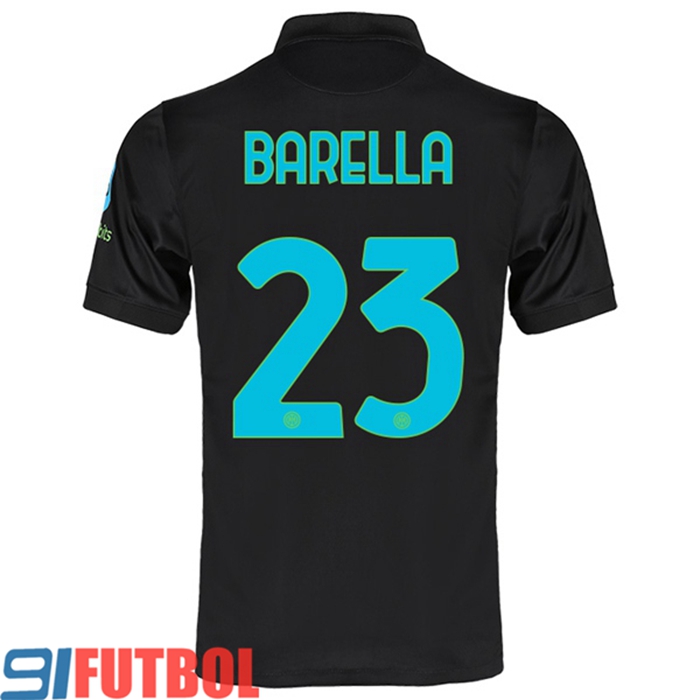 Camiseta Futbol Inter Milan (BARELLA 23) Tercero 2021/2022