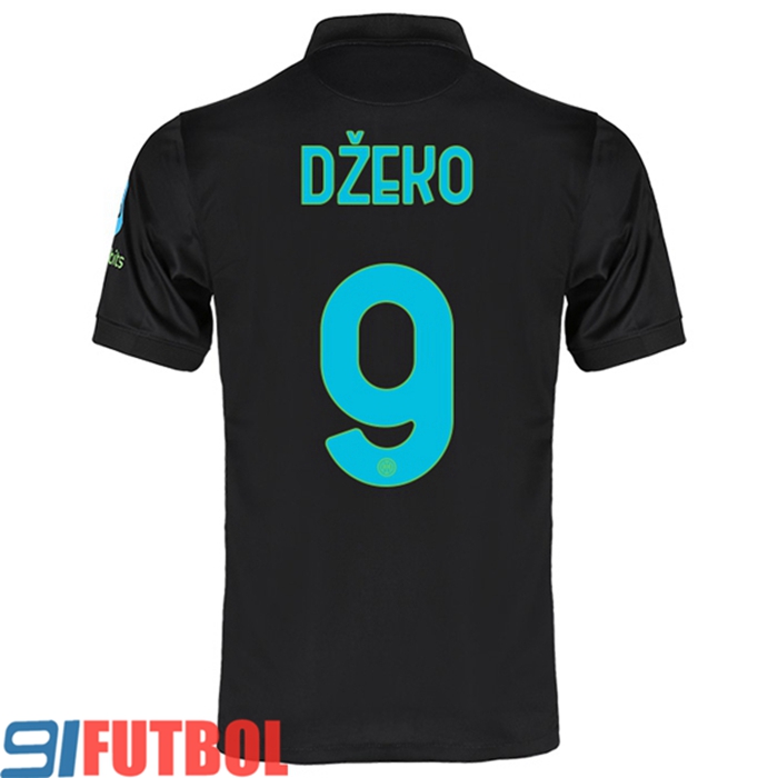 Camiseta Futbol Inter Milan (DZEKO 9) Tercero 2021/2022