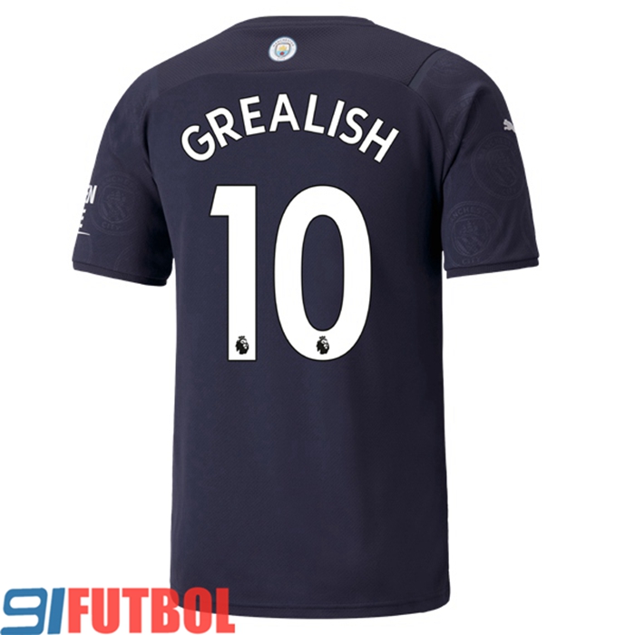 Camiseta Futbol Manchester City (GREALISH 10) Tercero 2021/2022