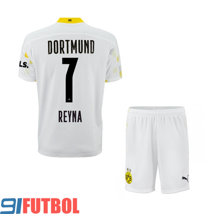 Camiseta Futbol Dortmund BVB (Reyna 7) Ninos Tercero 2021/2022