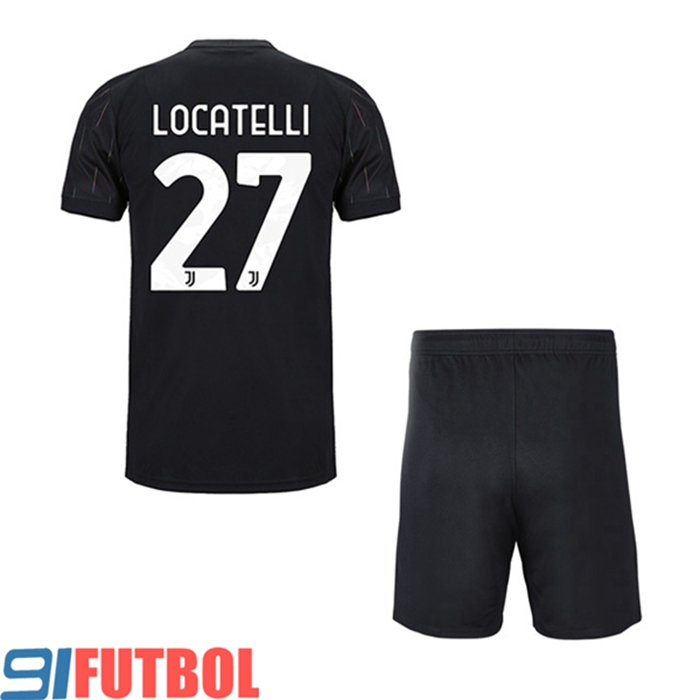 Camiseta Futbol Juventus (LOCATELLI 27) Ninos Alternativo 2021/2022