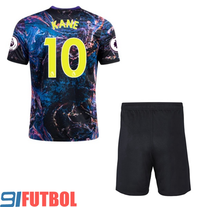 Camiseta Futbol Tottenham Hotspur (Harry Kane 10) Ninos Alternativo 2021/2022
