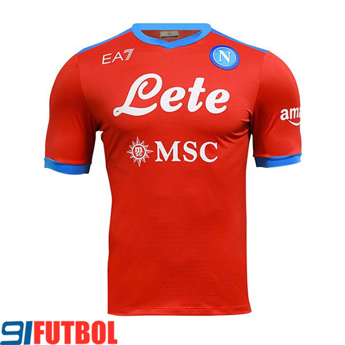Nuevo Camiseta Futbol SSC Napoli Tercero 2021/2022