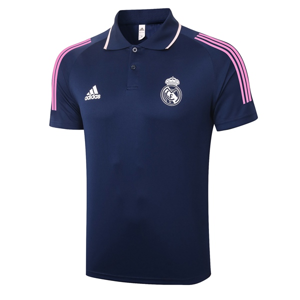 Camiseta Polo Futbol Real Madrid Azul Royal 2020/2021